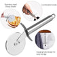 MHome Pizza Roller Cutter Stainless Steel
