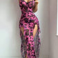 Ladies Floral Maxi Dress-Various Colours