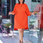 Ladies Long Sleeved Tunic Styled Dress-Various Options