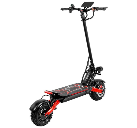 Pro-Sportz Electric Scooter for Adults, E-Scooter Up to 52MPH 6000W 60V Dual Motor 1440WH Battery, 50Miles Long Range 11" Tubeless Off-Road All Terrain Scooter Tires, Foldable Kick Electric Scooter with Seat