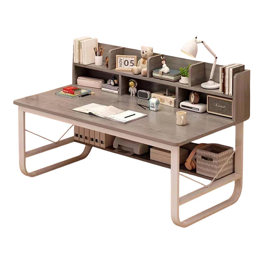 MFURN Simple Bookshelf Computer Desk, Desktop Table, Study Table, Student Home Study Table, Simple Office Desk, Writing Table, Workbench-Various Options