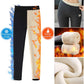 Winter plush fleece leggings