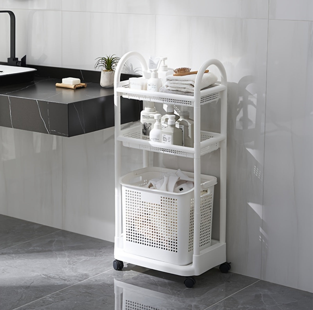 Multipurpose Trolley+Shelves
