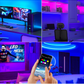 Christmas Bluetooth LED Strip, 10 m, LED Strip, SMD 5050 RGB LED Fairy Lights with Remote Control and Controllable via App, LED Strip for Decoration at Home, Kitchen, Patio, Party (10 m Blutooth)