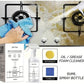 60ml Splash Foam Spray Heavy Oil Stain Remover, Grease & Dirt Foam Cleaner for Kitchen, Tub, Shower – Includes Sponge & Cloth