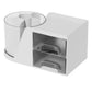 Desk Organizer with 2 Drawer, 360°Rotating Pen Holder for Desk,  with 6 Slots Pencil Organizer + 2 Drawer