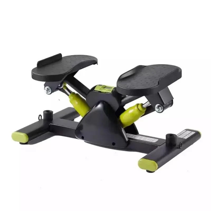 Steppers for Exercise, V-Type Step Fitness Machines with Resistance Bands ,Hydraulic Fitness Stepper with Pull Rope, for Women and Men