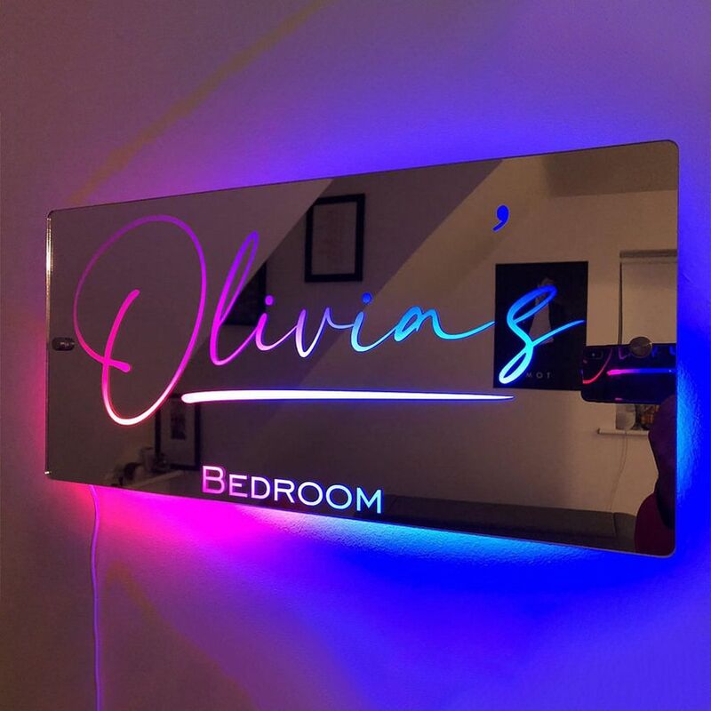 Personalised LED Mirror PreOrder Sales Only!