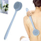 Long Handle Silicone Bath Massage Shower Brush