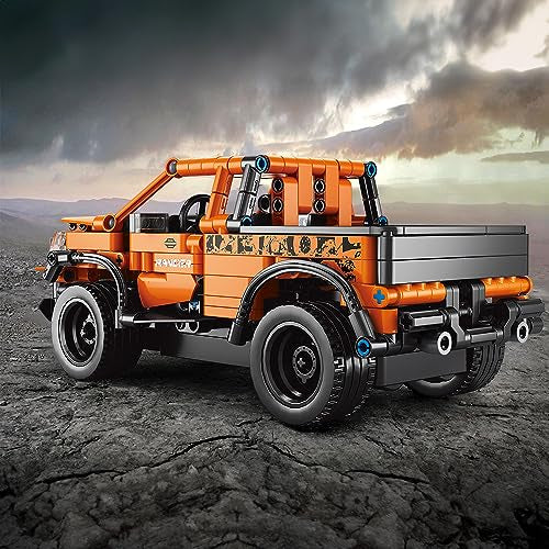 RiceBlock Ford Raptor RC Block Set with Handheld Controller, Speed and Sports Car