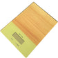 Digital Kitchen Scale with Tempered Glass with Bamboo Design