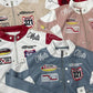 Ladies Motor Biker Cropped Stylish Jacket-Various Colours