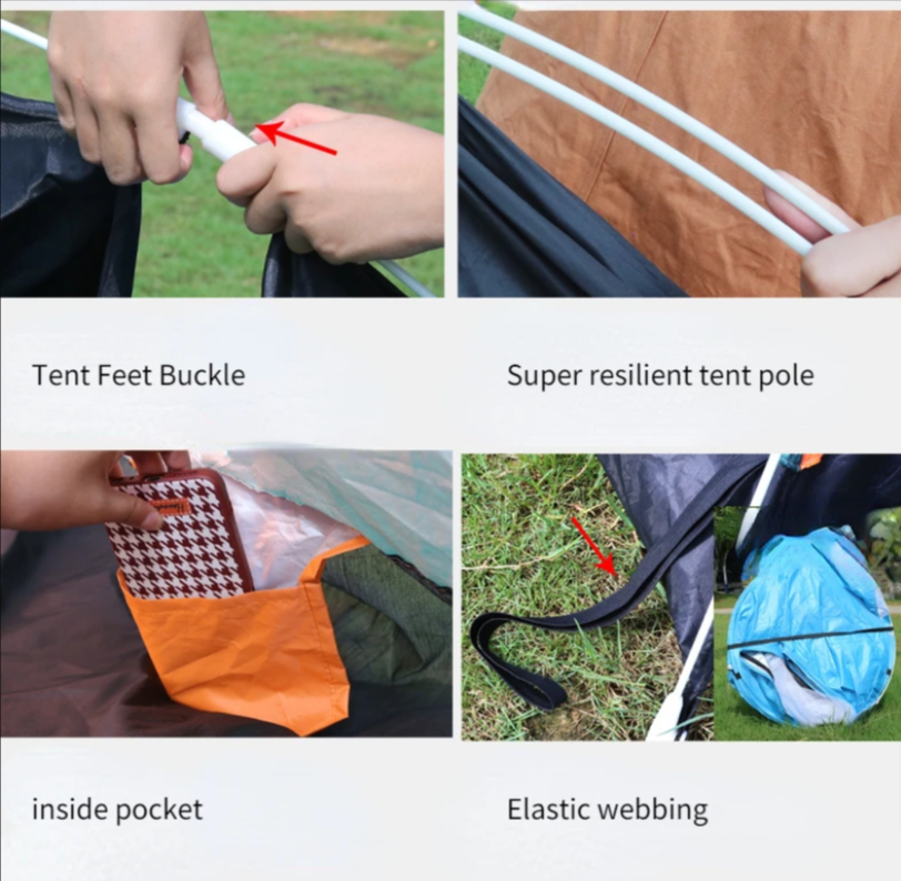 Outdoor Pop-up Camping 2x3M