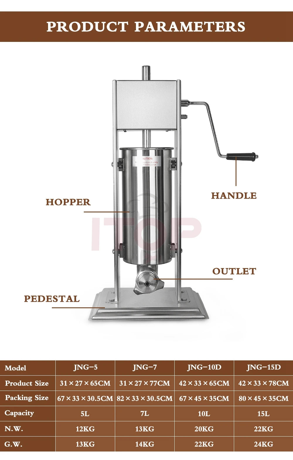 Manual 5L Churros Machine: Commercial Donut Maker with Waffle Attachment. Only Available On PreOrder!