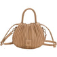 Women's Handbag Pleated Bucket Bag Crossbody Bag Soft Drawstring Handbag-Various Colours