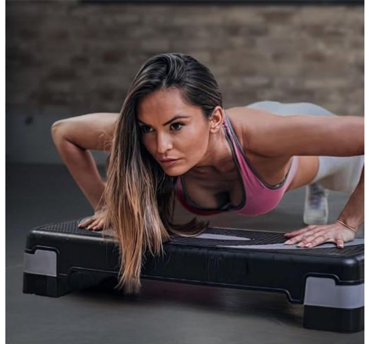 MSPORTZ Aerobic Stepper Grey