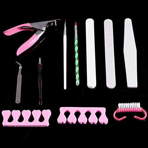36 Series Acrylic Nail Starter Kit – Complete Professional Acrylic Nail Set with Nail Tips, Acrylic Powders, Nail Art Tools & Accessories
