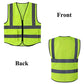 High Visibility Safety Reflective Jacket For Work, Cycling Or Running