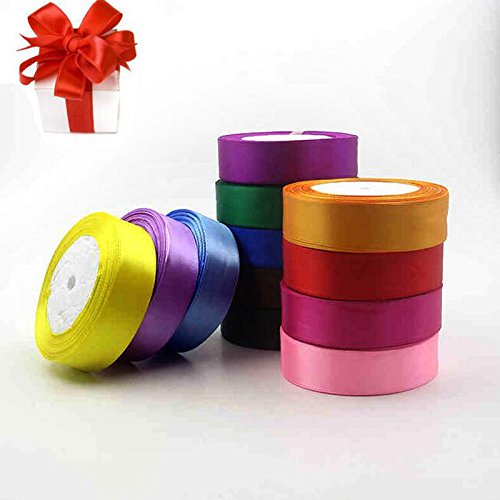 1 inch 10M Curling Plastic Ribbon for Gift Wrapping 5PCS