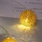 Christmas Metal Ball String Lights