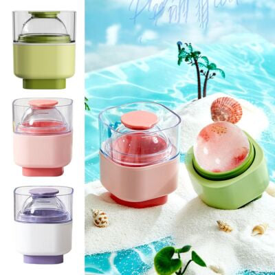 Generic
Large Ice Ball Maker Mold – Sealed Silicone Round Ice Cube Tray with Straw for Cocktails & Cold Drinks, Quick Release
