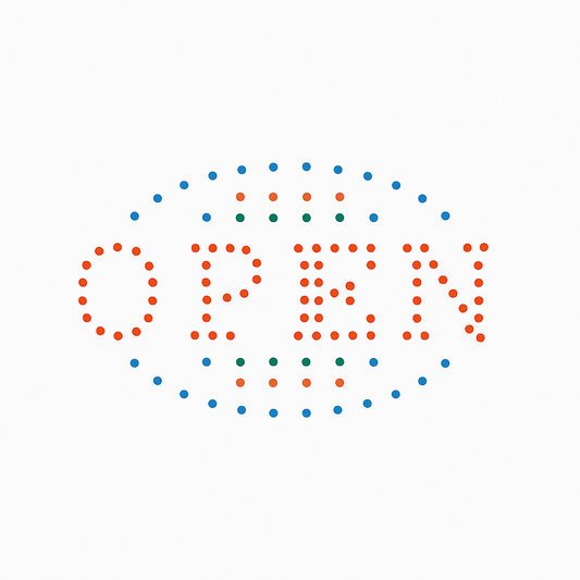 LED “OPEN” Sign – Bright, Eye-Catching Display for Your Shopfront