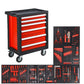 ProQuip 7 Drawer Roller Tool Cabinet 200pc Toolkit
