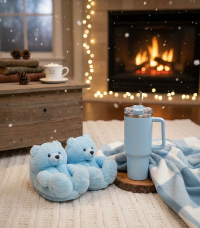 Winter Combo Deal-Slippers & WaterBottle