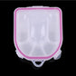 Premium Nail Soak Basin for Manicures, Sturdy Design, Dual Layer Soaking Tray for Gel Polish Removal at Home, Pink.