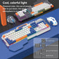MTech Gaming Keyboard and Mouse Combo – Light-Up Rainbow Design