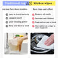 80 PCS Kitchen Cleaning Wipes Kitchen Towel Tissue Strong Decontamination Degreasing Wet Tissue Lemon Household Wet Wipe