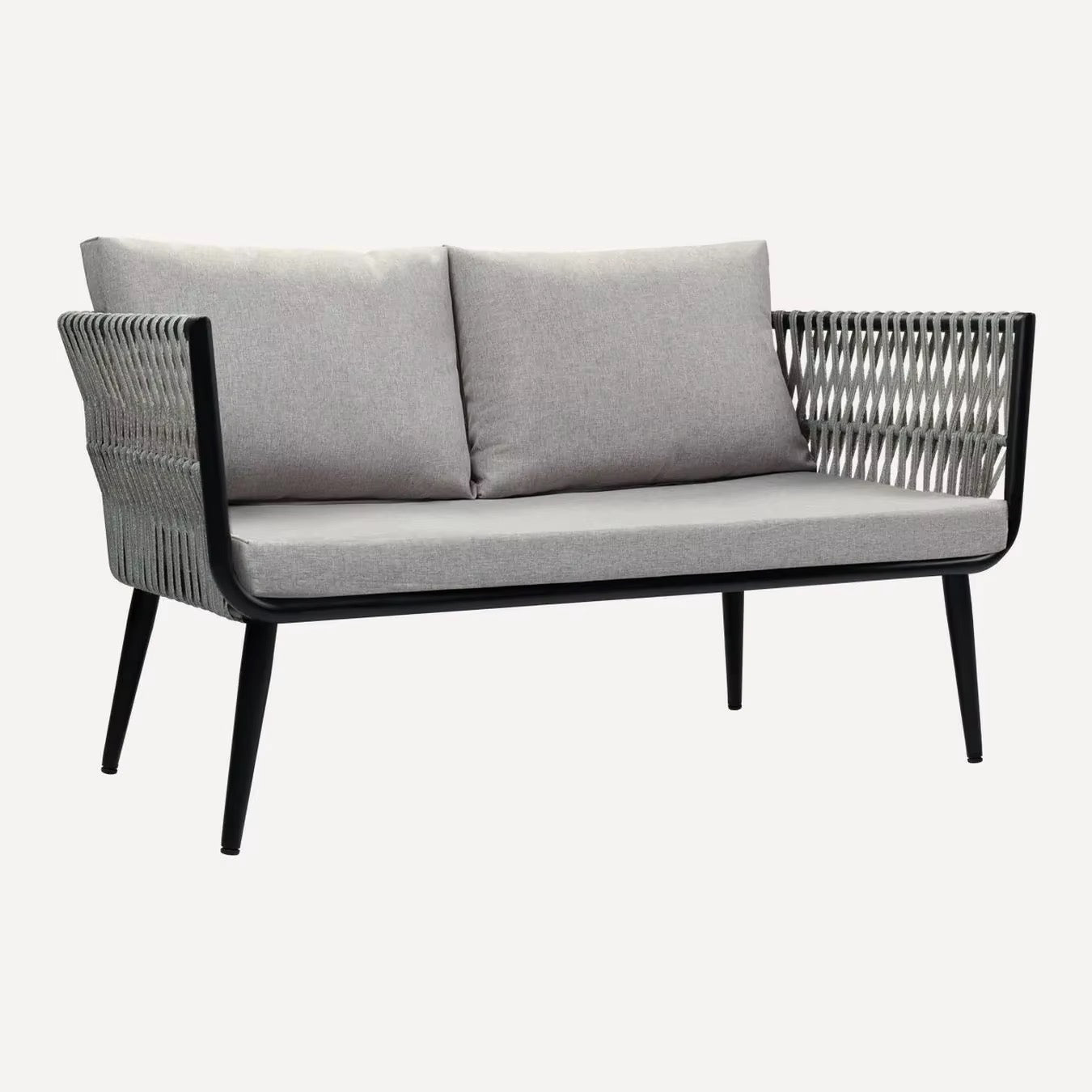 MFURN Cinderella Outdoor Rope Patio Lounge 4pc Set