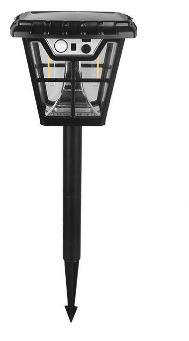 Solar Powered Landscape Lawn Light With Sensor 40White LED + 4RGB