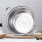 Cookware St/St Pot-Frypan 5pc Set