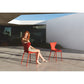 Solid Back Stacking Side Chair - Various Options Available