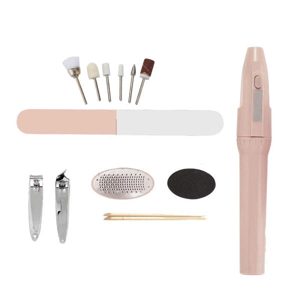 Pedi Mate 12 Piece Handheld Pedicure Set