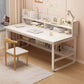 MFURN Simple Bookshelf Computer Desk, Desktop Table, Study Table, Student Home Study Table, Simple Office Desk, Writing Table, Workbench-Various Options