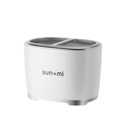 Luxury Toothbrush Holder & Multi-Purpose Organizer – Toothpaste, Electric Toothbrush & Cosmetic Storage Box