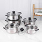 Arc Pot Stainless Steel Cookware Stainless Steel
