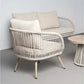 MFURN Tracy Modern Weave Design Outdoor Patio 4pc Set