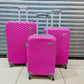 Large 31` Inch Size 3 Piece Hard Outer Shell Luggage Set