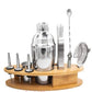 Stainless Steel Cocktail Shaker Set 11 Pieces Bartender Tools Kit-550ml