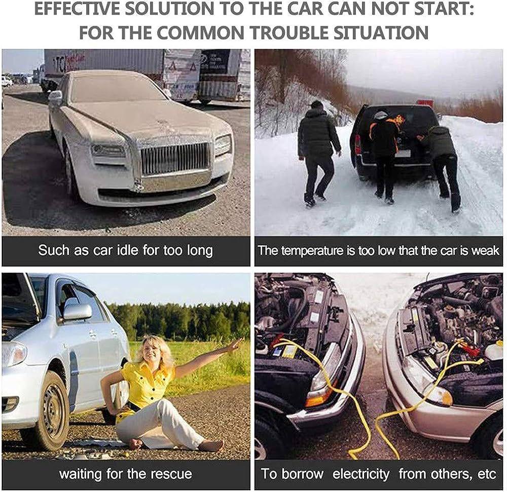 Emergency Car Jump Starter + Tyre Inflator