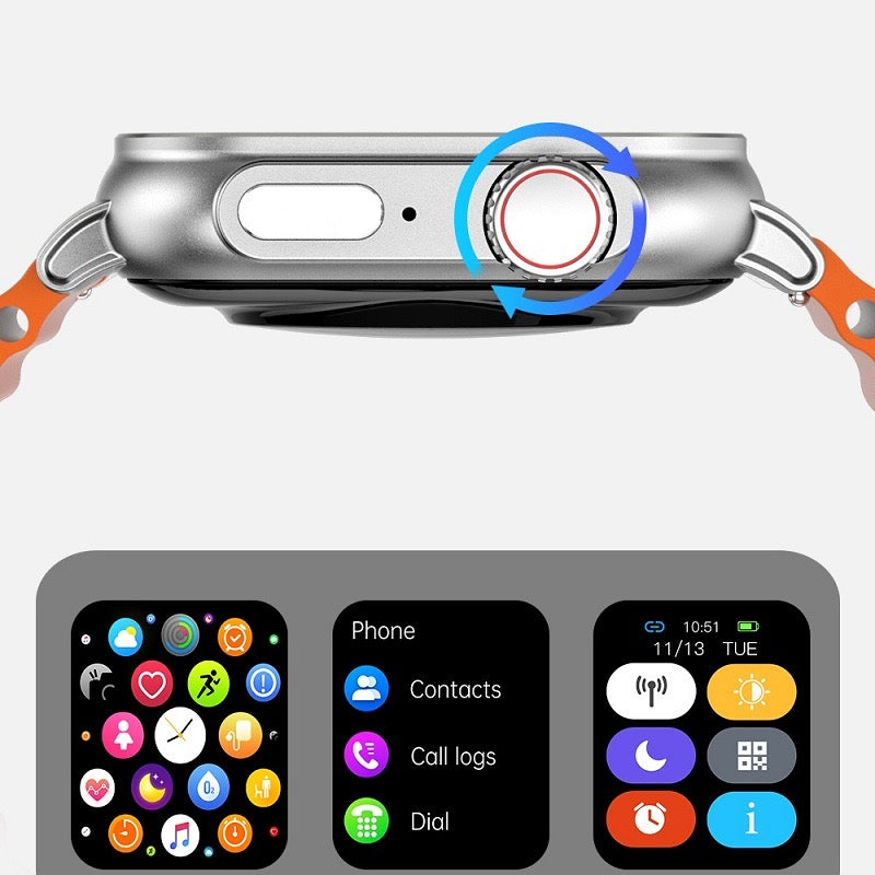 Hummingbird Bluetooth Smart Watch With 4g Sim Card Fundo Health App