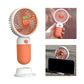 MTech Portable Handheld Fan – Strong Wind, Noiseless, Rechargeable Mini Fan With Base