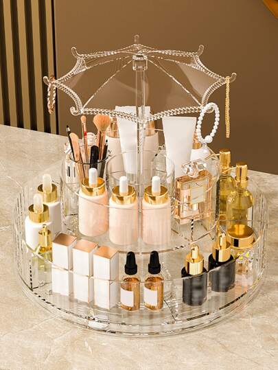 MHome Rotating Cosmetic Storage Box Large Capacity