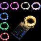 LED String Lights Battery Box Copper Wire Garland Lamp Outdoor Waterproof Fairy Lighting For Christmas Wedding Party Decor - 3M