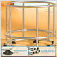 Trampoline for Kids with Enclosure, Gymnastics Bar & Toy, 140cm