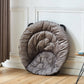 MFurn Folding Moon Chair Velvet Saucer Chair Various Colours