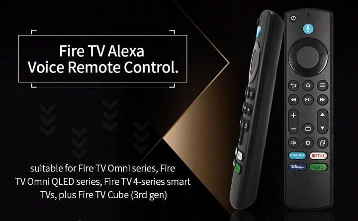TVStick Voice Remote Control - compatible with DR49WK & L5b83h For Fire Tv Stick 4k- Alexa Voice Control